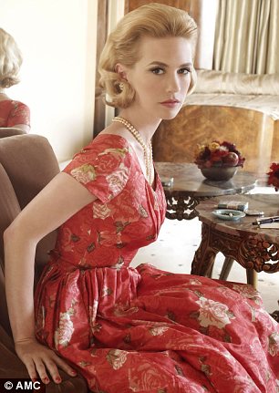 January Jones as Betty Draper