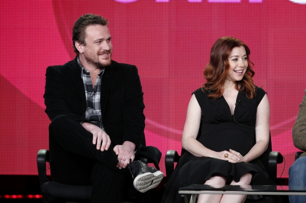 Jason Segel and Alyson Hannigan