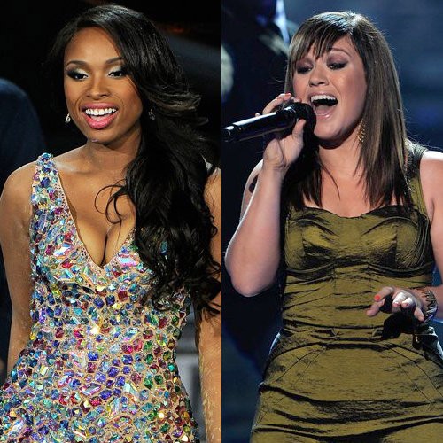 Jennifer Hudson and Kelly Clarkson