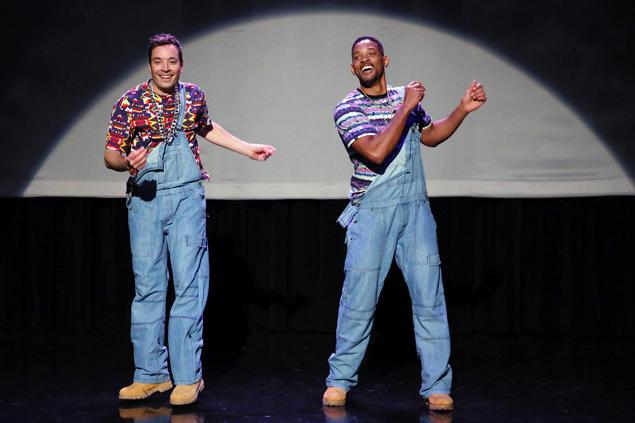 Jimmy Fallon and Will Smith on 'The Tonight Show'