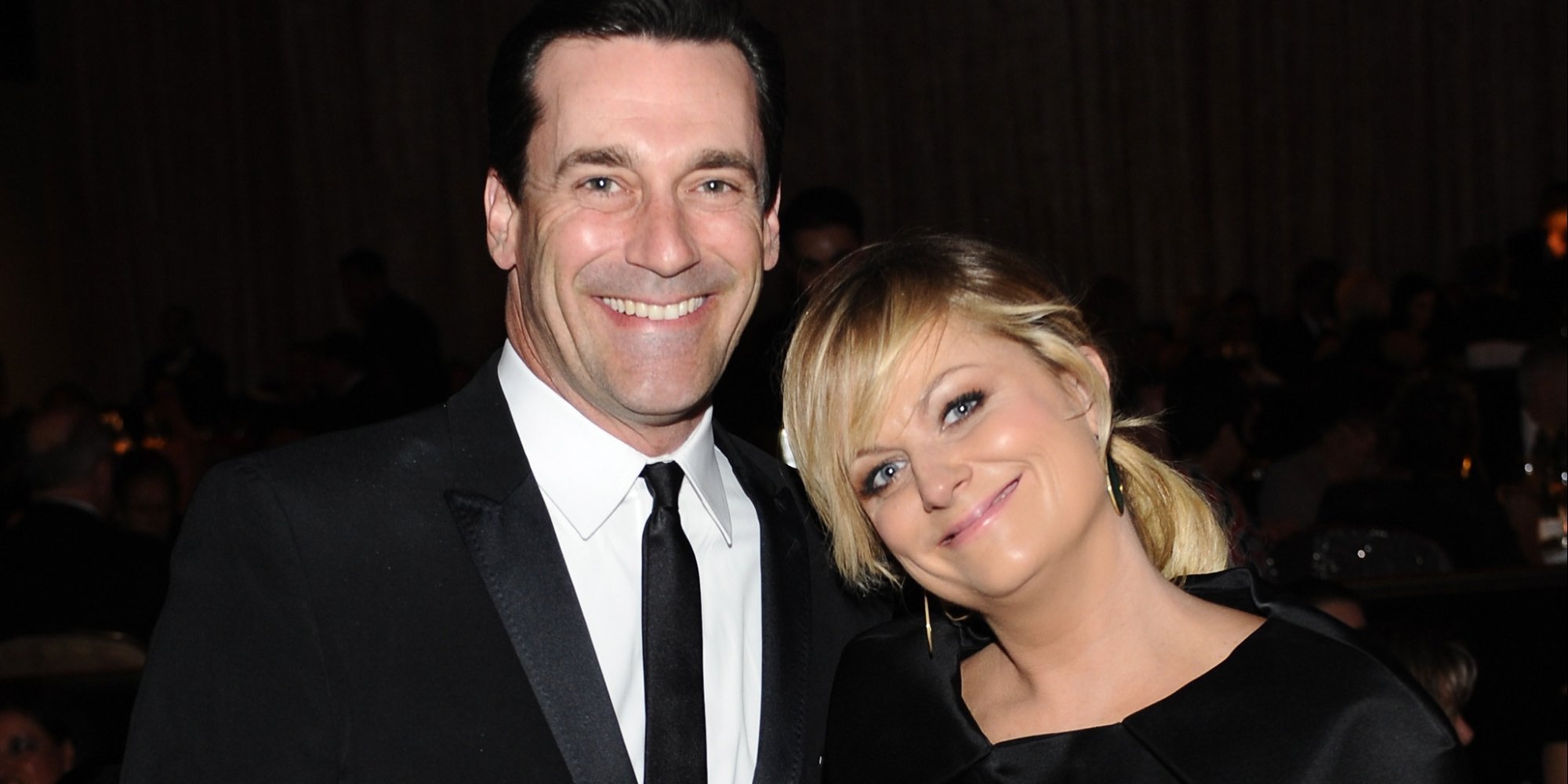 Jon Hamm and Amy Poehler