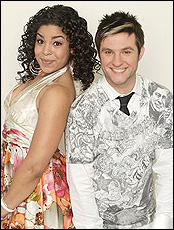 Blake Lewis, pictured here with Jordin Sparks