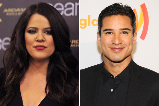 Khloe Kardashian and Mario Lopez