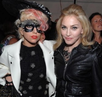 Lady Gaga and Madonna