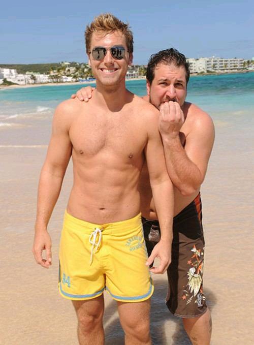 Lance Bass and Joey Fatone