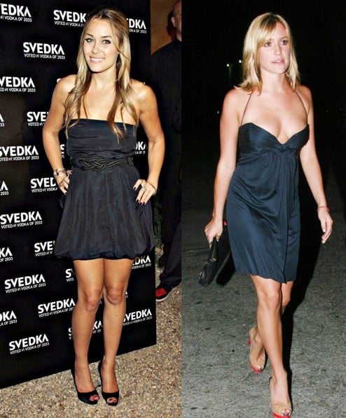 Lauren Conrad and Kristin Cavallari