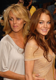 Lindsay and Dina Lohan