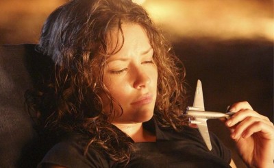 Kate in Lost with toy plane