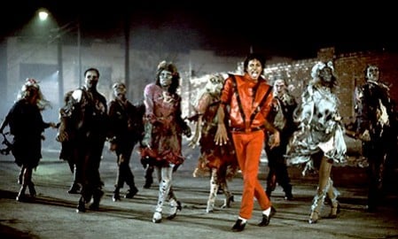 Michael Jackson in Thriller video