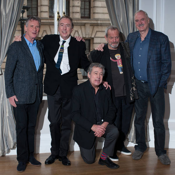 The Monty Python comedy troupe