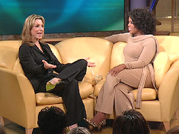 Tatum O'Neal with Oprah