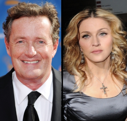 Piers Morgan has welcomed Madonna to Twitter by banning her from his show