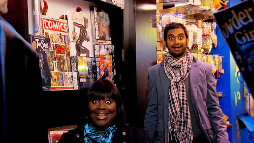 Retta and Aziz Ansari on 'Parks and Recreation'