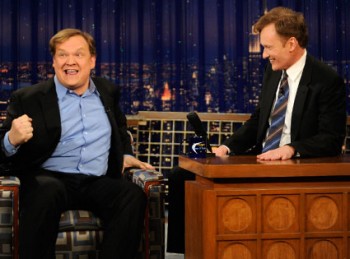 Andy Richter and Conan O'Brien