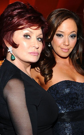 Sharon Osbourne and Leah Remini