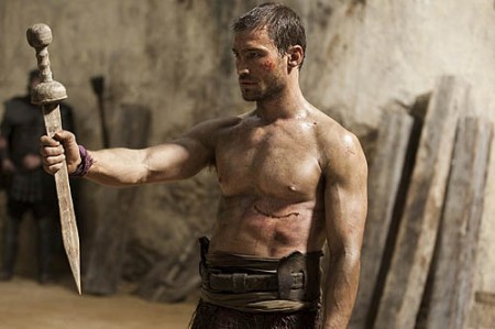 Andy Whitfield in Spartacus