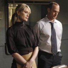 SVU's Stephanie March and Christopher Meloni