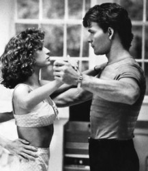 Jennifer Grey and Patrick Swayze in Dirty Dancing