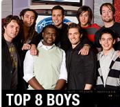 American Idol Top 8 Guys
