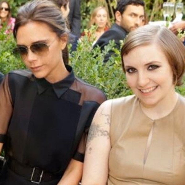 Victoria Beckham and Lena Dunham