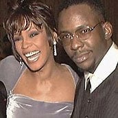 Whitney Houston and Bobby Brown