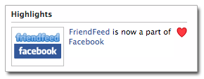 Facebook Acquires FriendFeed