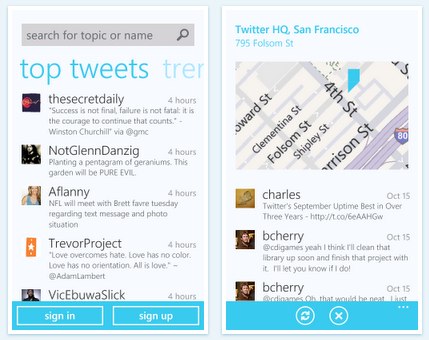 windows phone 7 twitter app