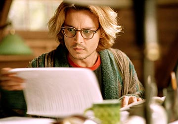 Depp as Writer Boyfriend