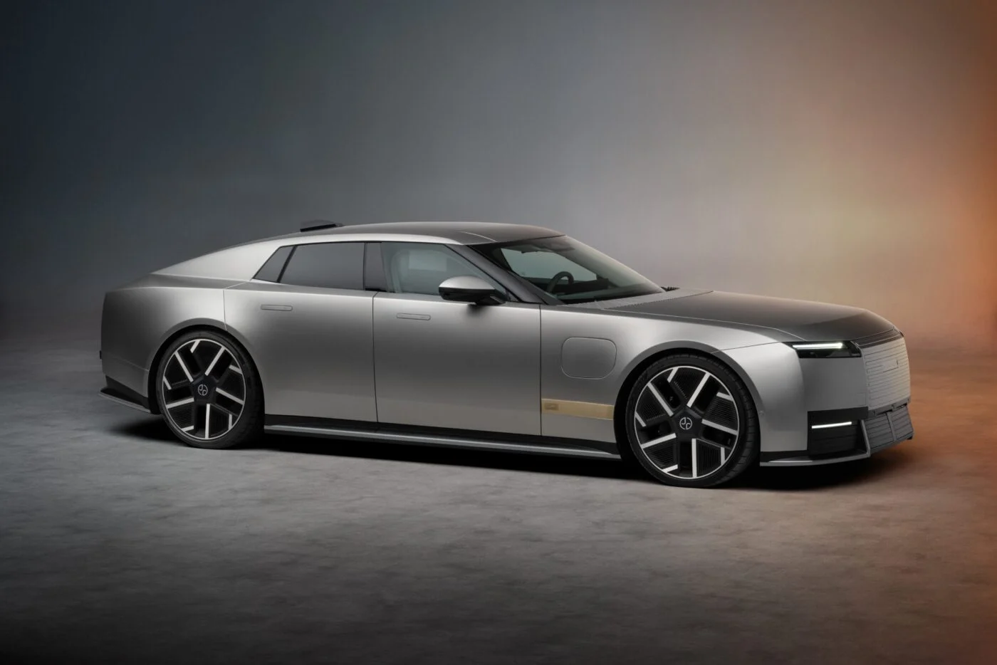 Jaguar Type 01 electric grand tourer shown at its New York world premiere
