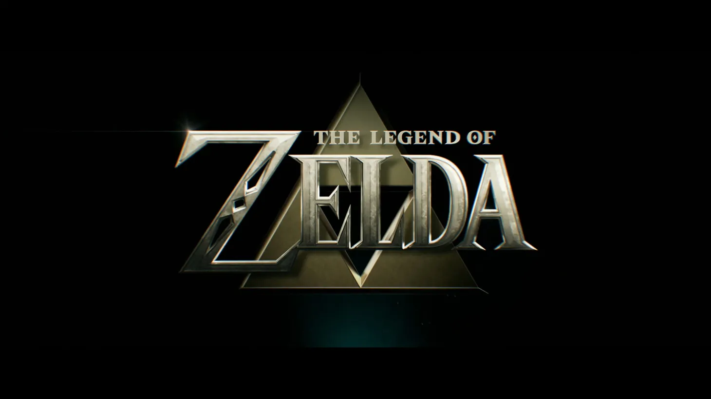 The official logo for The Legend of Zelda live-action movie, as revealed during the Zelda 40th Anniversary Nintendo Direct