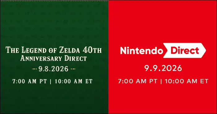 Nintendo Direct September 2026 announcement banner