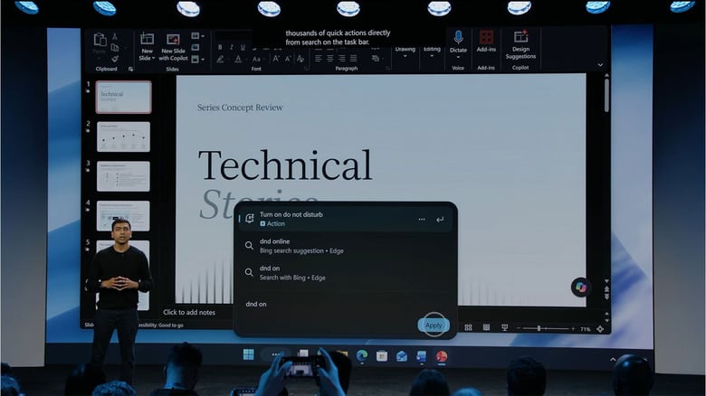 The redesigned Windows 11 Search Menu with Copilot